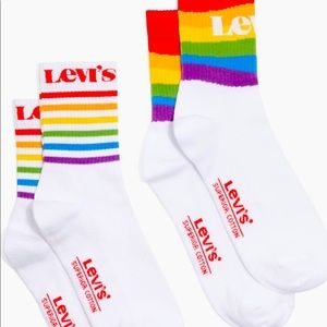Levi’s PRIDE 2 pack short socks 🏳️‍🌈